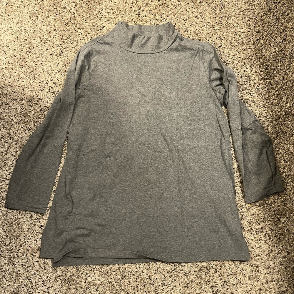 Eileen Fisher Turtle Neck Cotton Long Sleeve
